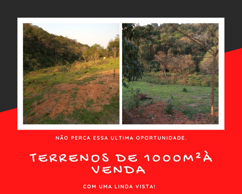 Terreno De 1000² Com Ótima Vista Para A Natureza