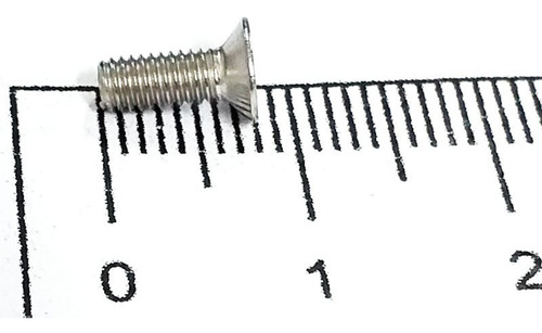 Parafuso Chato Phillips M3 X 8mm Inox 20 Peças