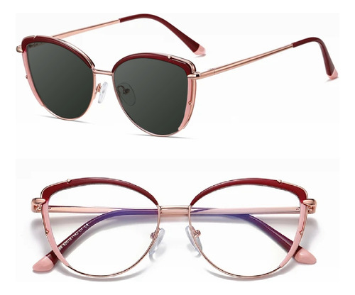 Lentes Ojo De Gato Proteccion Solar Uv + Blue Ray