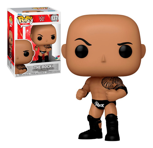 Figura De Acción  Funko, La Roca Pop De Funko Pop! Wwe