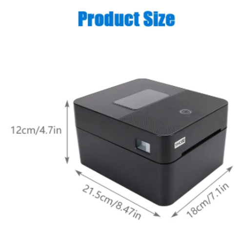 Impresora Térmica Usb Wifi 110mm Etiquetas Adhesiva Frm-9280