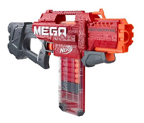 El Lanzador Motorizado Nerf Mega Motostryke De 10 Dardos Inc