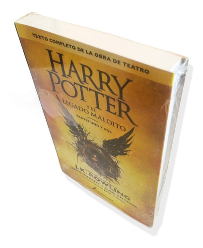 Imagen 1 de 5 de Harry Potter Y El Legado Maldito J.k Rowling Libro Físico