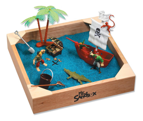 Mi Pequeña Caja De Arena - ¡piratas Ahoy! Conjunto De Juego