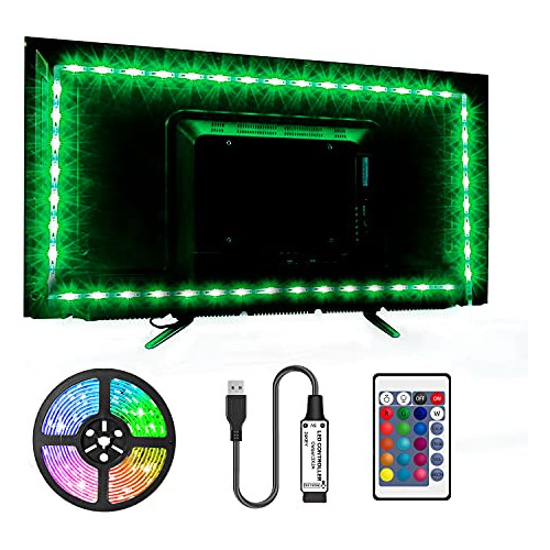 Luces Led Televisor, 6.56 Pies/2m Tira De Luz Led Usb T...