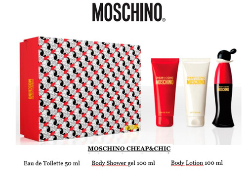 Moschino Cheap & Chic Set 3 Pcs X50 -10% Off- Nkt Perfumes 