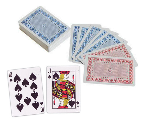 Cartas Carioca Poker Naipe Ingles Juego Mesa Cartas Carioca