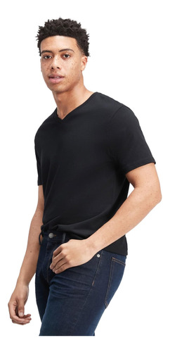 Gap Camiseta De Manga Corta Con Cuello En V Para Hombre, Tru