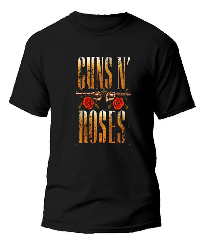 Remera Algodón Guns N Roses Heavy Metal Musica Bandas