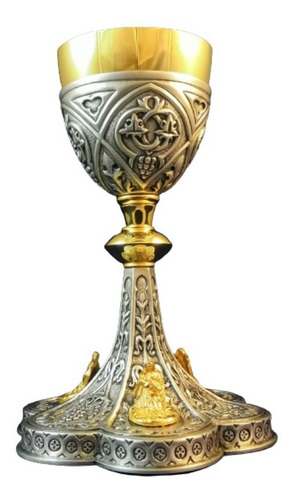 Caliz De Orfebreria Religioso Mod. San Jose Dorado