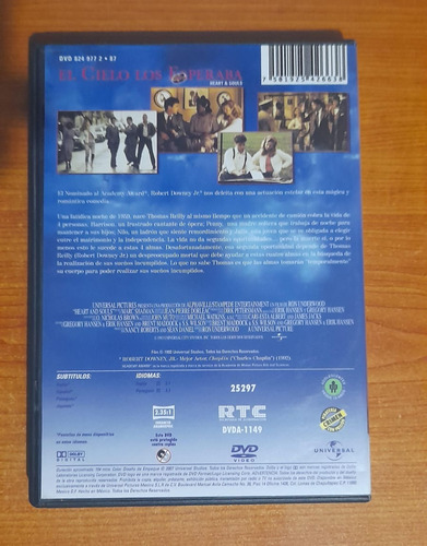 El Cielo Los Esperaba - Robert Downey Jr. - Dvd (Usado)