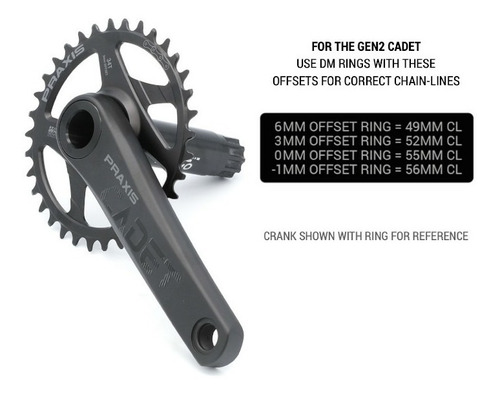 Volante Praxis Cadet M30 Dm 170 32t Boost