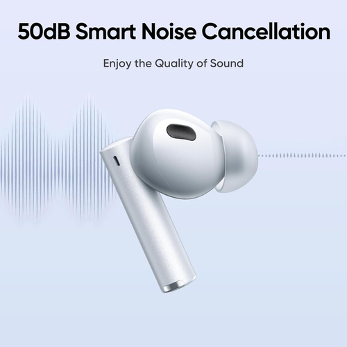 Fones De Ouvido Sem Fio True Realme Buds Air 6 Pro Com Titân