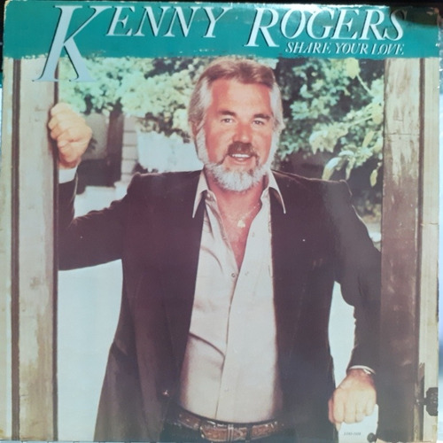 Kenny Rogers Share Your Love Con S Int Tapa Y Vinilo 8.5