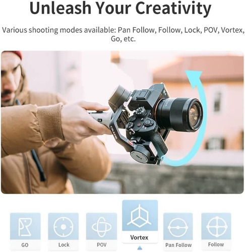Gimbal Zhiyun Crane M2s Con Estabilizador De 3 Ejes Go Pro M