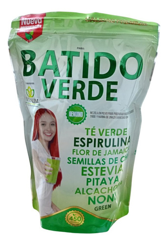 Batido Verde 450g -vitalim - g a $56