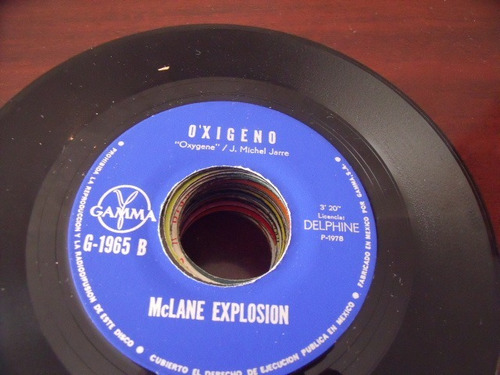 Ep Mclane Explosion, Oxigeno