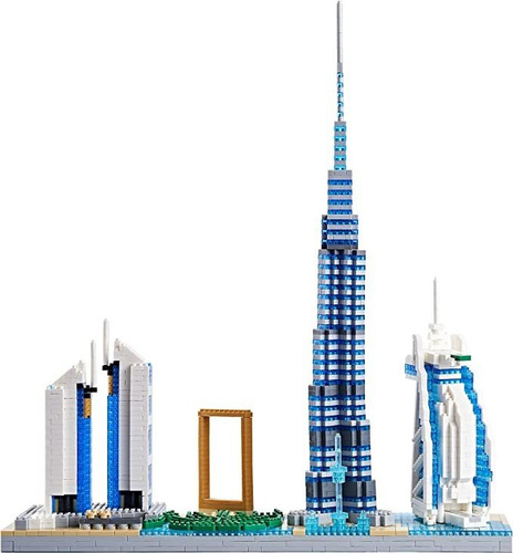 Yujns Dubai Skylines Architecture Model Kits Micro B