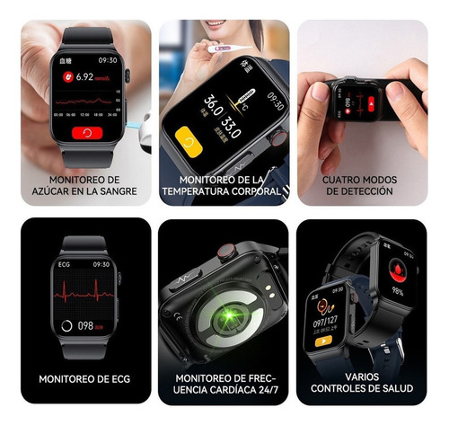 Relojes Inteligentes De Glucosa En Sangre Y Frecuencia Cardí