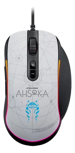 comprar Mouse Gamer Primus Gladius 12400t Star Wars Ahsoka Tano Color Blanco