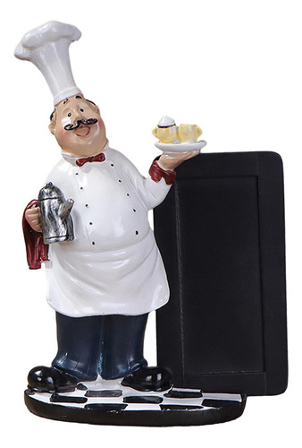 Escultura De Chef, Adorno De Chef De Cocina, Estilo F