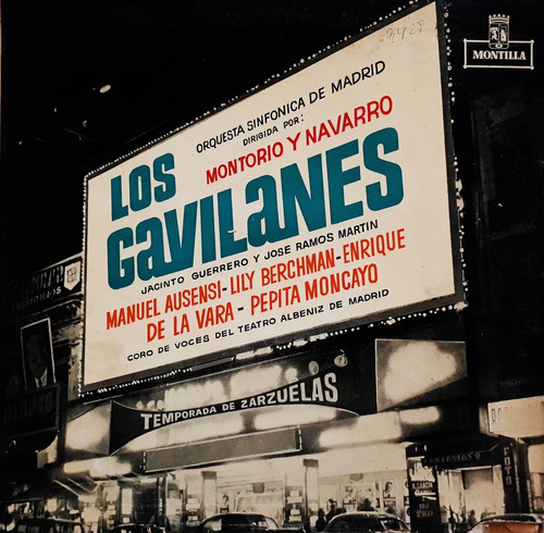 Orquesta Sinfonica De Madrid - Los Gavilanes Lp