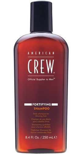 Imagen 1 de 1 de Shampoo Fortalecedor Fortifying American Crew Men 250ml