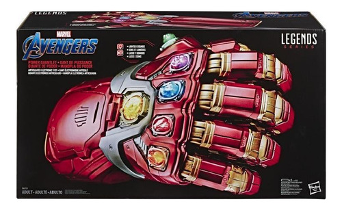 Manopla Endgame Eletronica 49cm Marvel Legends Hasbro E6253