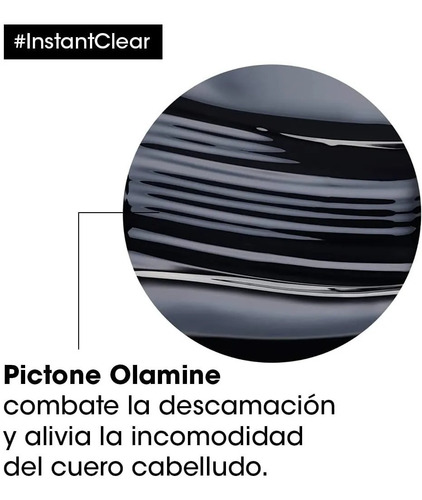 Shampoo Anticaspa Purificante Loreal Instant Clear 300 Ml
