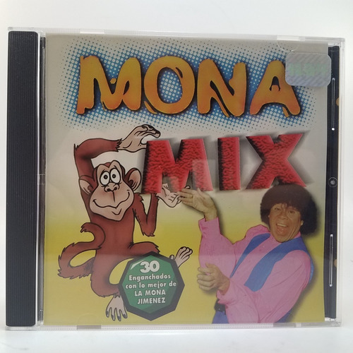 La Mona Jimenez - Mona Mix 30 Enganchados - Cd - Ex 