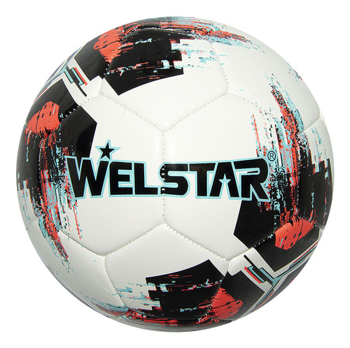 Pelota Welstar Champion N°5 Negro Coral Color Negro/coral