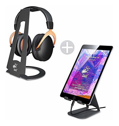 Imagen 1 de 8 de Combo Sop Tablet Bam T4 + Sop Auricular Bam A3 - Premium!!!