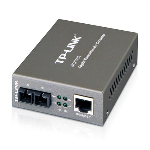 Tp-link, Convertidor Multimedia Mono-modo Gigabit, Mc210cs