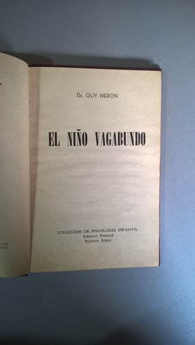 El Niño Vagabundo - Guy Neron