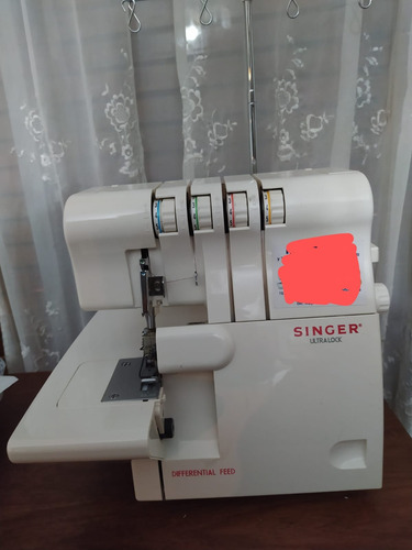 Maquina De Coser Overlock Singer 4 Hilos 14sh654 Impecable!!