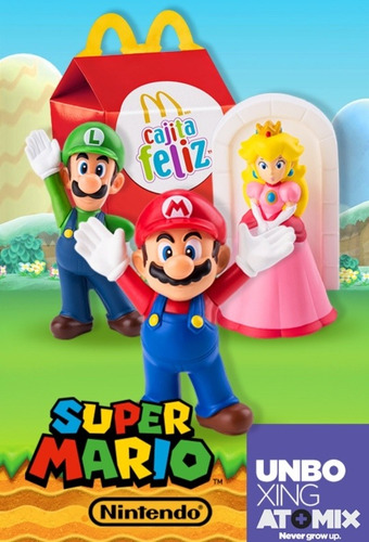 Súper Mario Bros. Colección Mcdonalds 2014