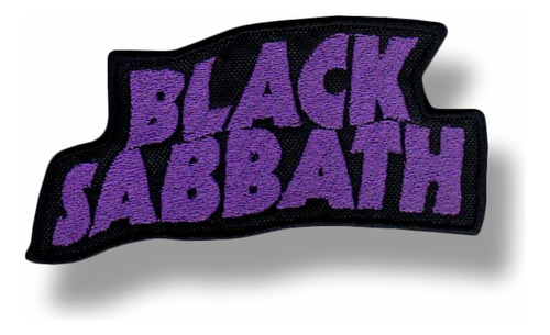 Parche Bordado Mediano Black Sabbath Master Of Reality