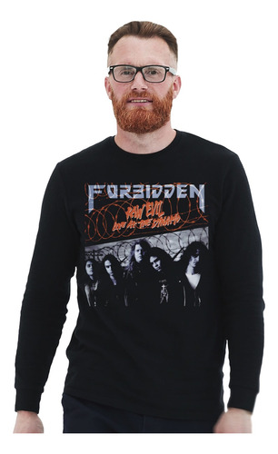 Polera Ml Forbidden Raw Evil Live At The D Metal Abominatron