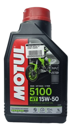 Aceite Motul 4t 5100 15w50