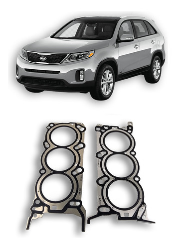 Par Junta De Ferro Cabeçote Kia Sorento 3.5 V6 24v