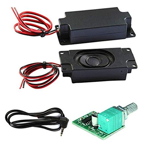 Kit De Altavoces Para Bricolaje: Amplificador Degraw + Pam84