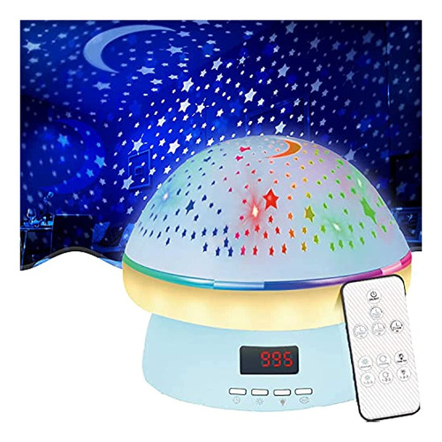 Mingkids Star Projector Night Light For Kids, Timer Baby Lam