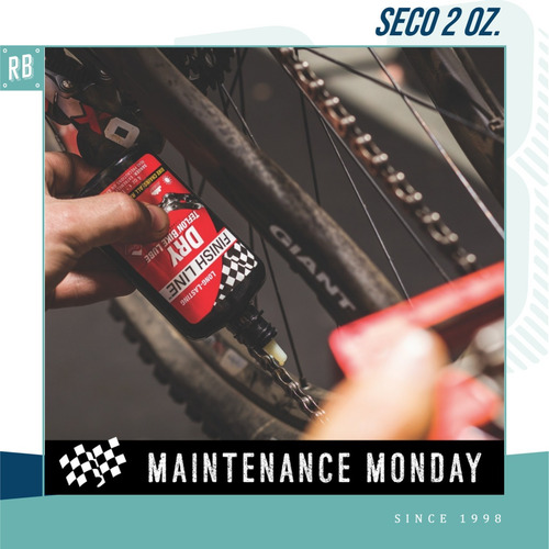 Imagen 3 de 10 de Aceite Lubricante Bicicleta Finish Line Seco (60ml) - Racer Bikes