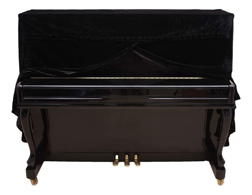 Funda Completa Para Piano, Pleuche Vertical, Cubierta Comple