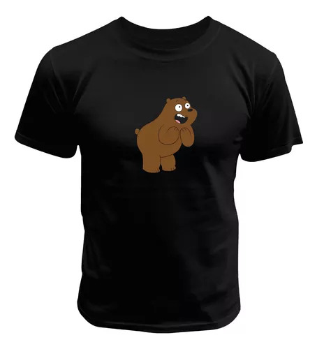 Remera Pardo Grizzly Osos Escandalosos We Bare Unisex