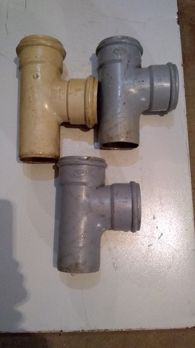 Tee Pvc Reforzada 3 Por 3 Pulgadas Pack De 3 Mom