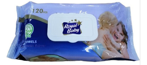 Toallitas Húmedas Royal Baby 120 Pcs Venta Solo Por Bulto