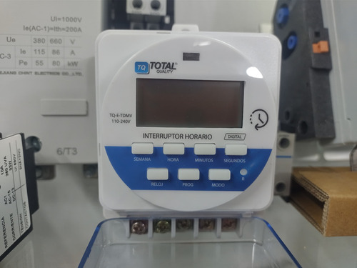 Interruptor Horario Digital ¨total Quality¨ 110/240v