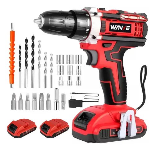 Kit De Taladros Rotomartillos Inalámbricos 2 Baterías