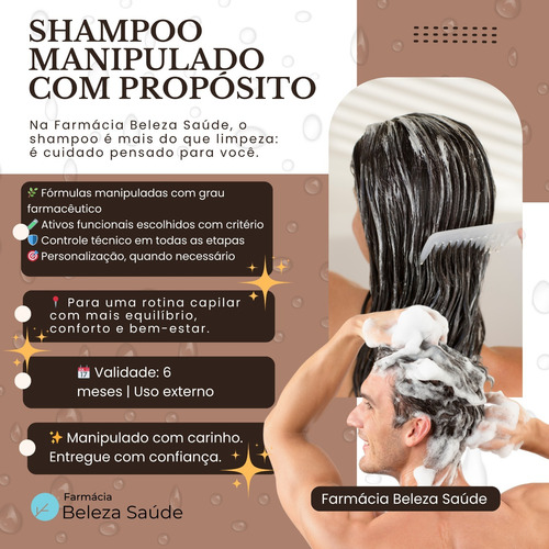 Shampoo Cetoconazol + Salicílico : Kit 2 Unidades Com 120ml